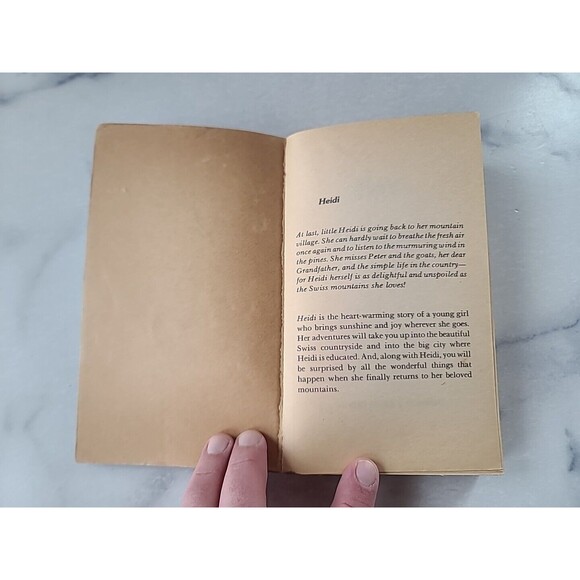 Heidi By Johanna Spyri Paperback - Picture 2 of 10